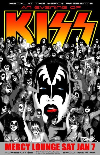 Постеры рок групп