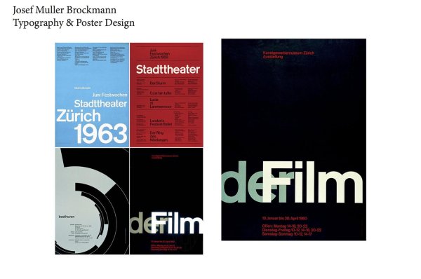 Йозеф Мюллер-Брокман плакаты