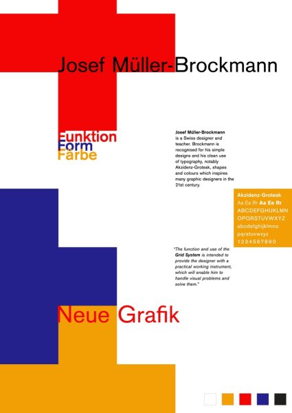 Йозеф Мюллер-Брокман работы