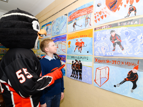 Плакат хоккей