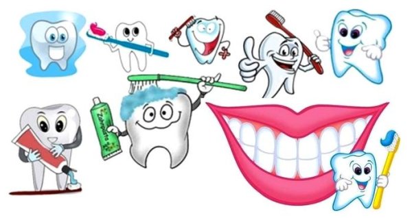Плакат о чистке зубов