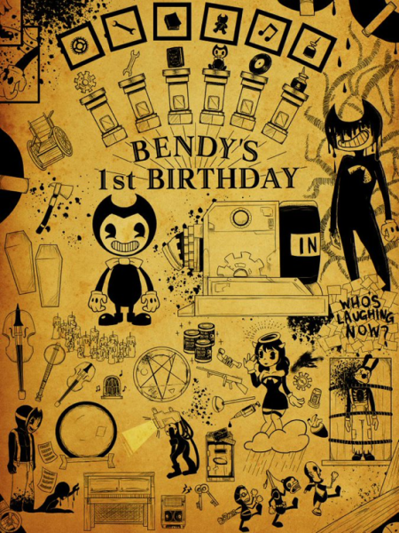 Bendy and the Ink Machine плакаты из игры