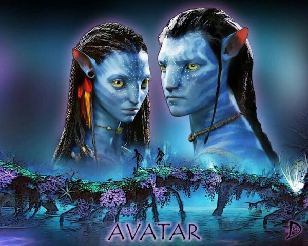 Аватар 2009 Постер
