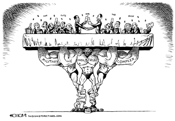 Капитализм пирамида карикатура