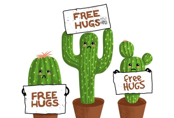 Free hugs Калифорния