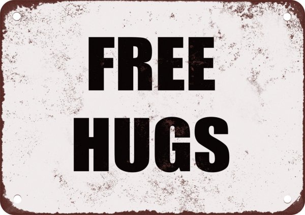 Free hugs шаблон