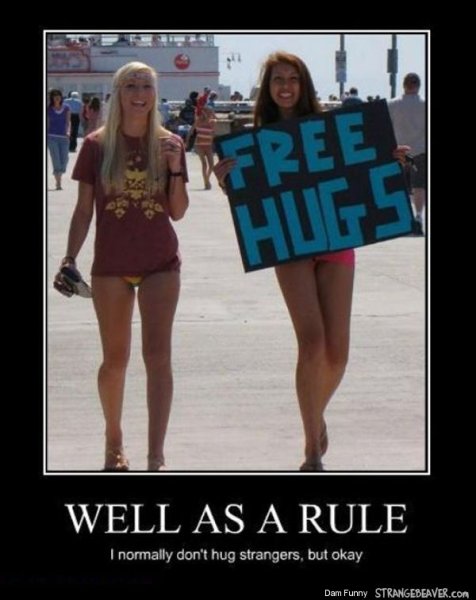 Free hugs бригада на вид