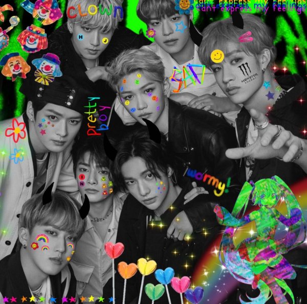 Stray Kids группа Постер