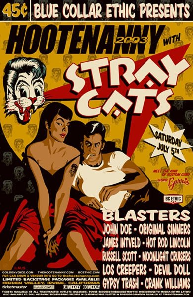Stray Cats Постер