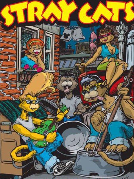 Stray Cats логотип