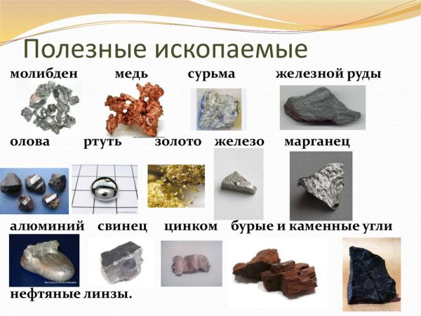 Полезные ископаемые