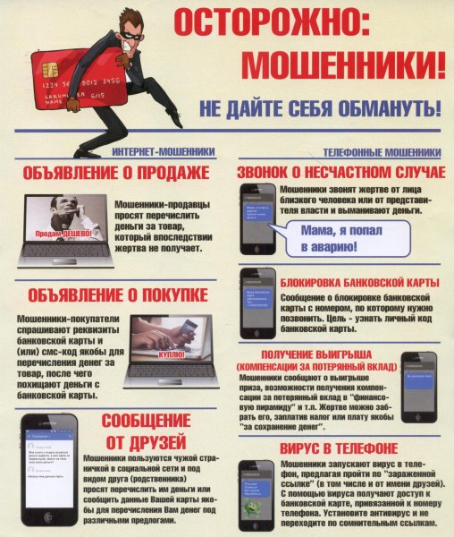 Осторожно мошенники