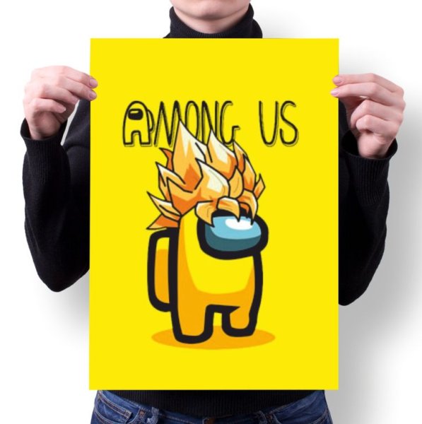 Амонг АС Постер