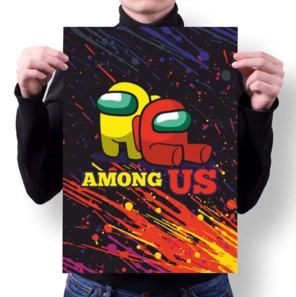 Амонг АС плакат на стену