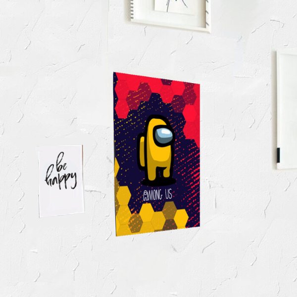 Постер амонг АС на стену