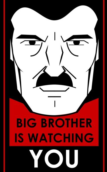 Оруэлл 1984 большой брат следит за тобой