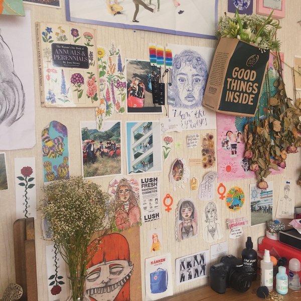 Плакаты в комнату в стиле инди