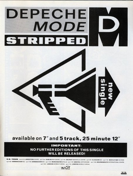 Depeche Mode плакат