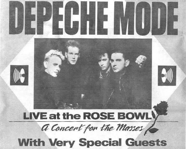 Группа Depeche Mode Постер