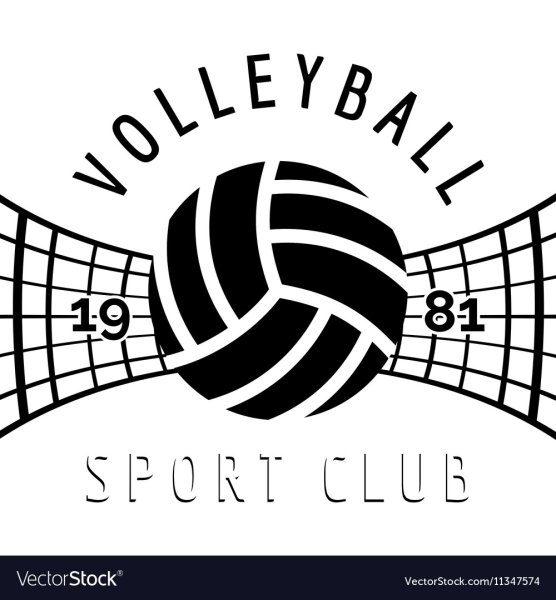 Волейбольная сетка эмблема