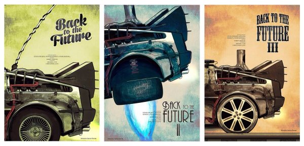 Back to the Future плакат