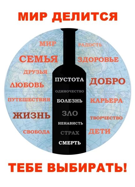 Социальная реклама плакат