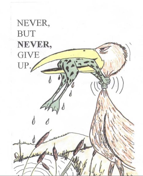 Плакат не сдавайся