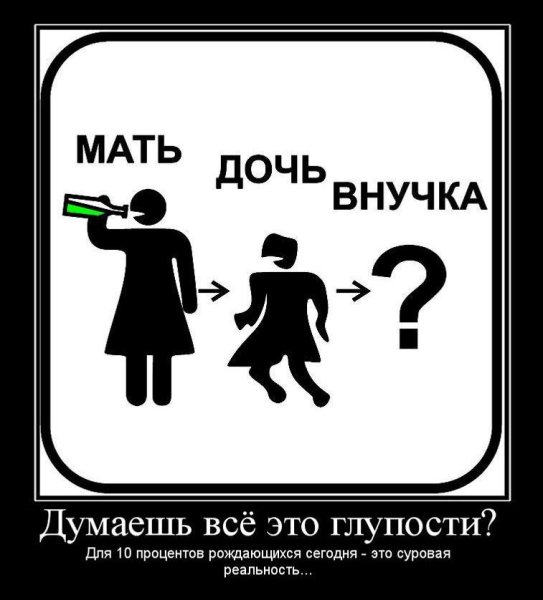 Пьяница мать горе в семье