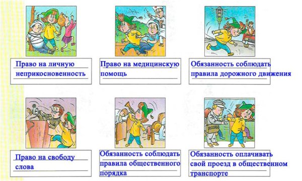 К индивидуальным правам и свободам человека относятся: