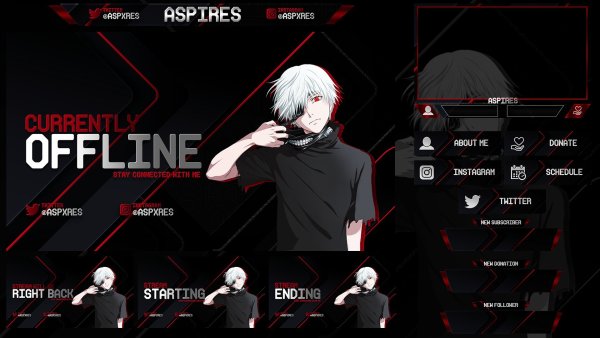 Аниме оформление Твича