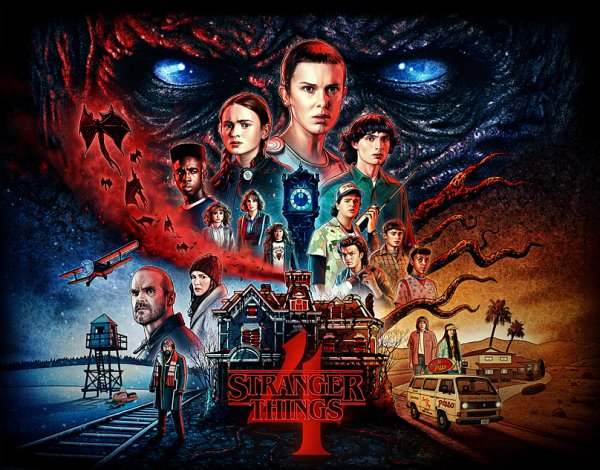 Stranger things 4 poster