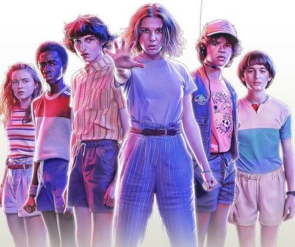 Очень странные дела постеры на стену