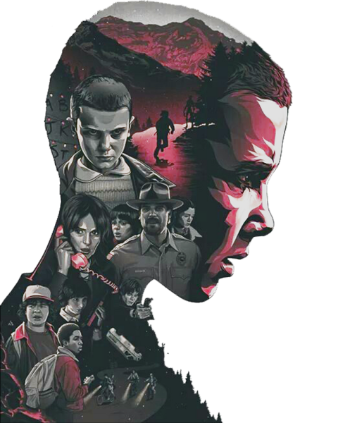 Очень странные дела сериал Постер