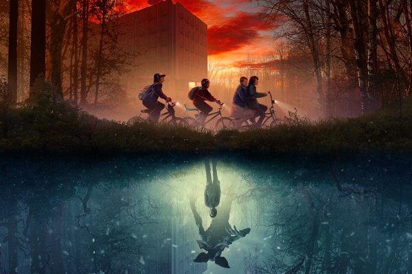 Очень странные дела Постер арт