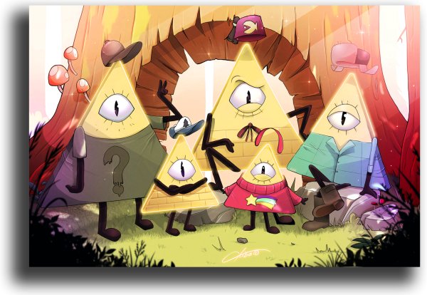 Gravity Falls Билл Сайфер