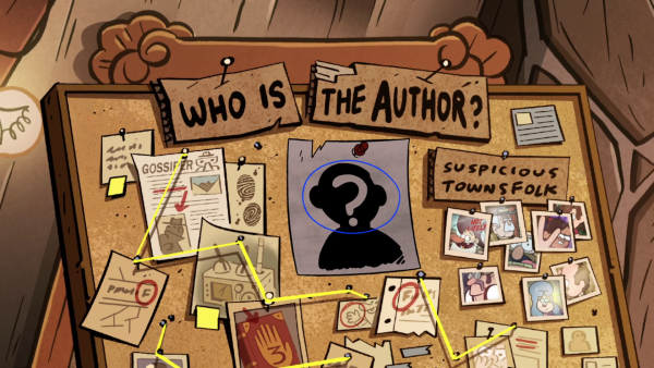 Гравити Фолз доска