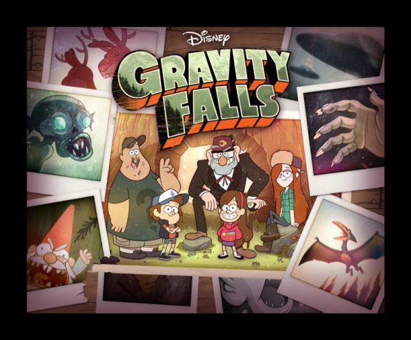Гравити Фолз обложка мультфильма