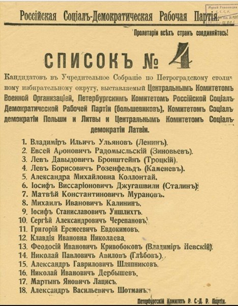 Вся власть учредительному собранию