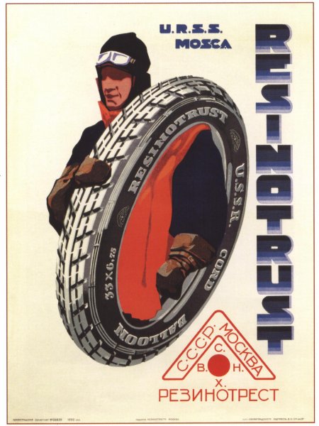 Резинотрест плакат
