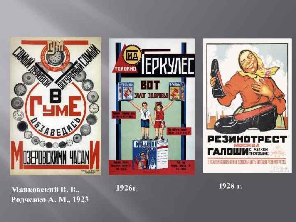 Лучшие плакаты Маяковского