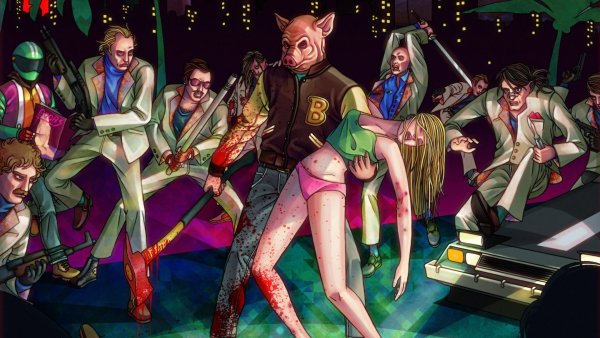 Hotline Miami 2 Алекс и Эш арты