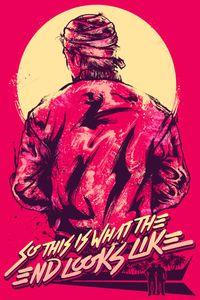 Хотлайн Майами Постер