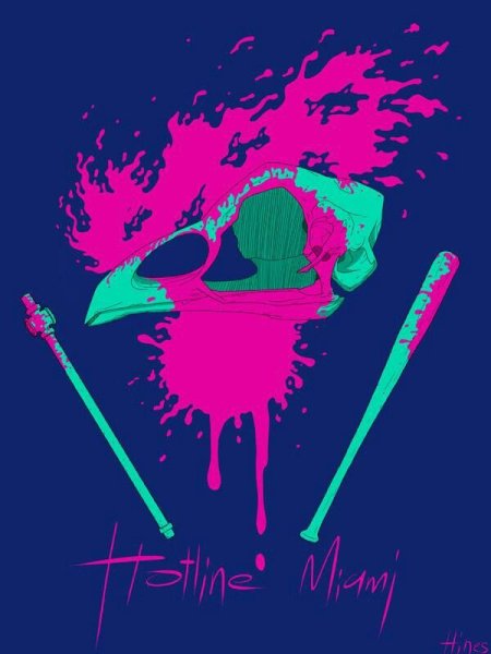 Hotline Miami Постер