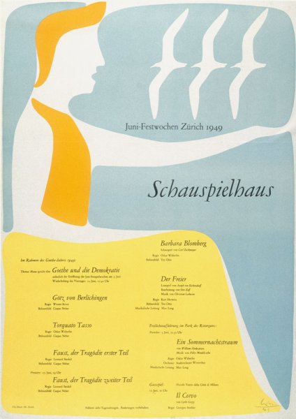 Макс Билл дизайнер плакаты