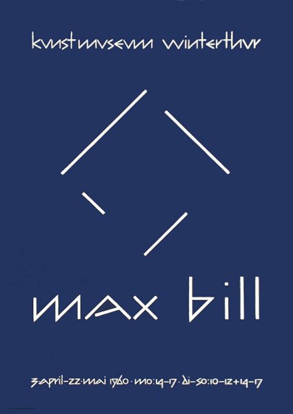 Max Bill плакаты