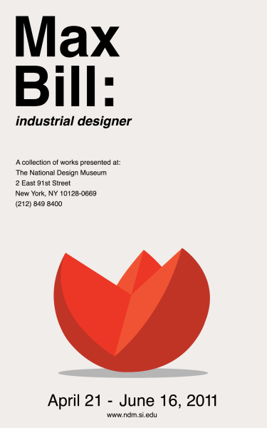 Макс Билл дизайнер плакаты