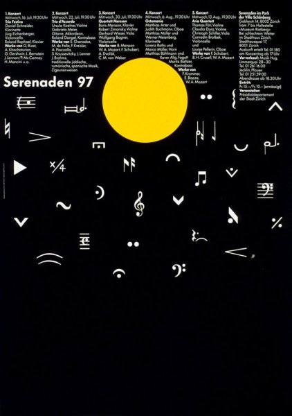 Швейцарские плакаты Макс Билл