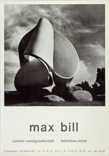 Макс Билл дизайнер плакаты