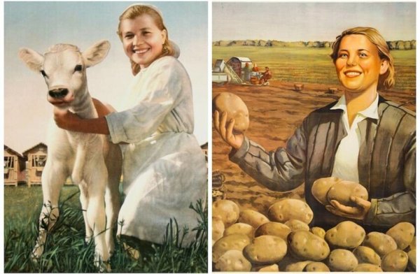 Плакат на тему сельское хозяйство