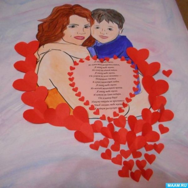 Плакат со сладостями